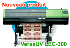 Premier au monde à jet d'encre UV imprimante découpeuse